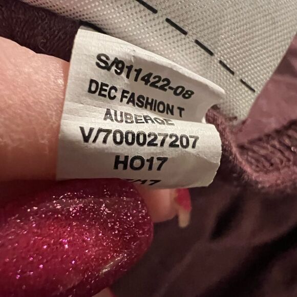 Gap fit breathe workout purple top with low cut back size S - Picture 4 of 6